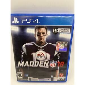 Madden NFL 18 PS4 PlayStation 4 - Complete CIB